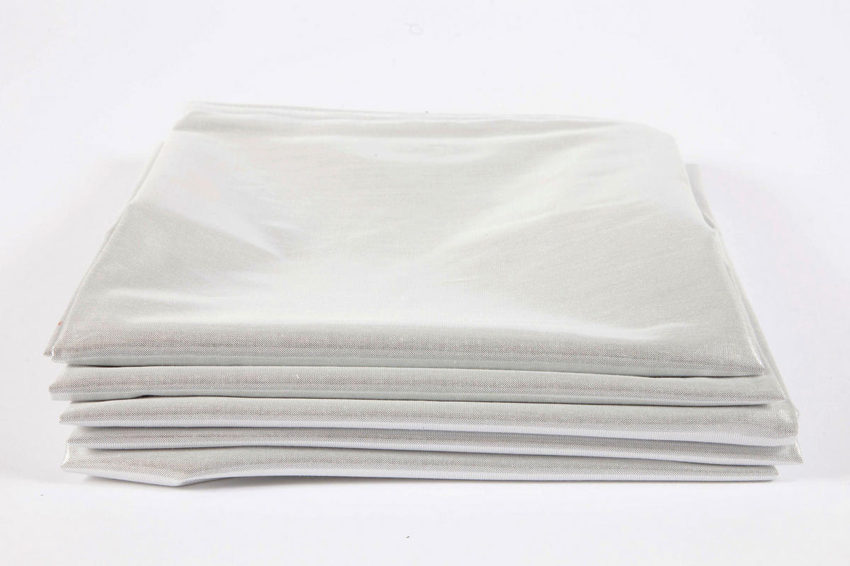 Thermo-Vorhangfutter blickdicht  - Silberfarben, Basics, Textil (135/240cm)