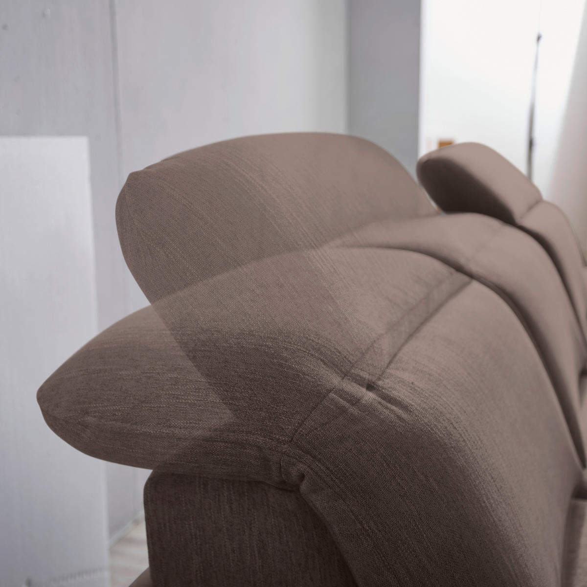 HÖRNSOFFA i vävt tyg hasselnötsfärgad  - hasselnötsfärgad/svart, Design, metall/textil (289/180cm) - MID.YOU