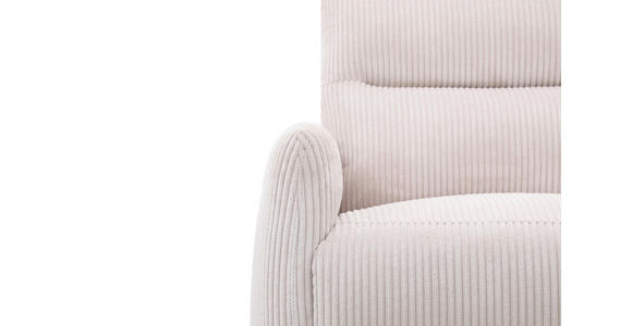 RELAXSESSEL Cord Relaxfunktion    - Beige/Schwarz, Design, Textil/Metall (78/107/95cm) - Carryhome