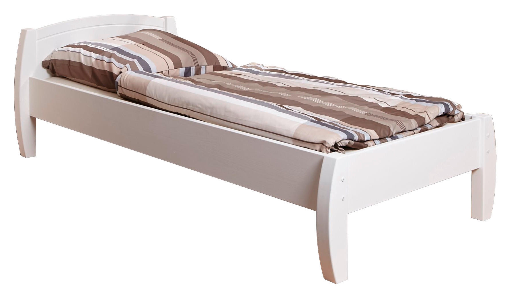 MID.YOU POSTEĽ, 100/200 cm biela