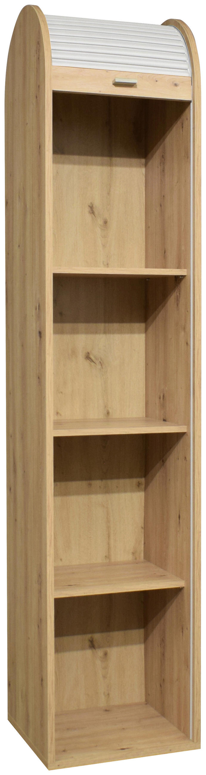 AKTENSCHRANK Graphitfarben, Eiche Artisan  - Graphitfarben/Eiche Artisan, MODERN, Holzwerkstoff/Kunststoff (46/192/44cm) - Livetastic