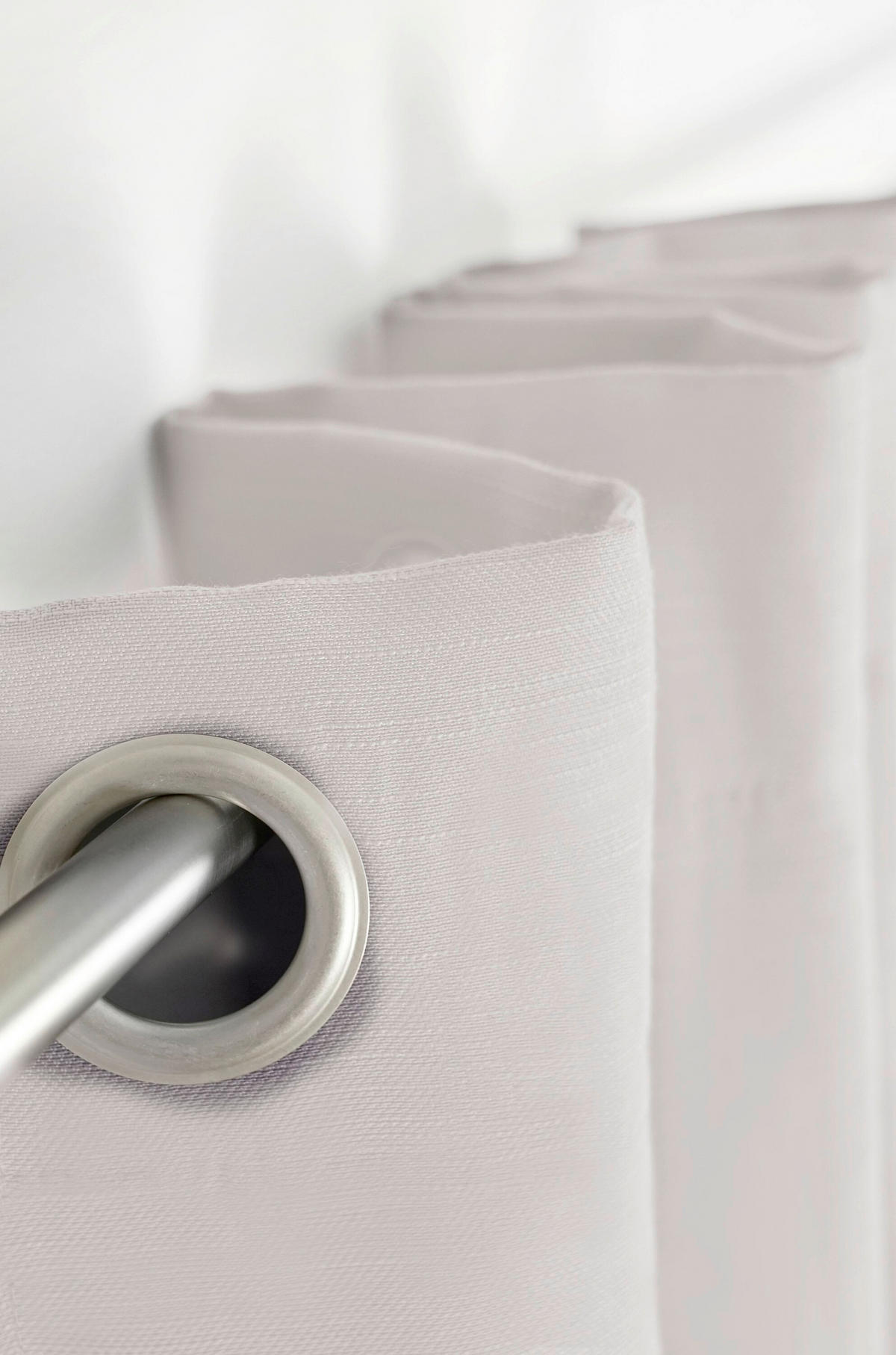 ÖSENSCHAL halbtransparent 135/245 cm   - Weiß, Basics, Textil (135/245cm)