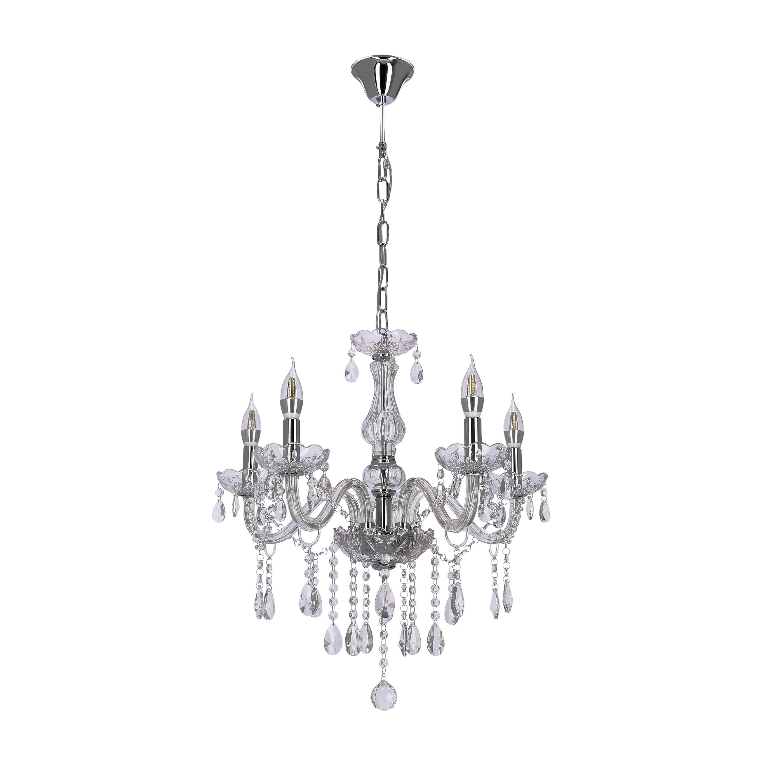 TAKKRONA Cristallo 56/56/100 cm  - transparent, Klassisk, metall (56/56/100cm)