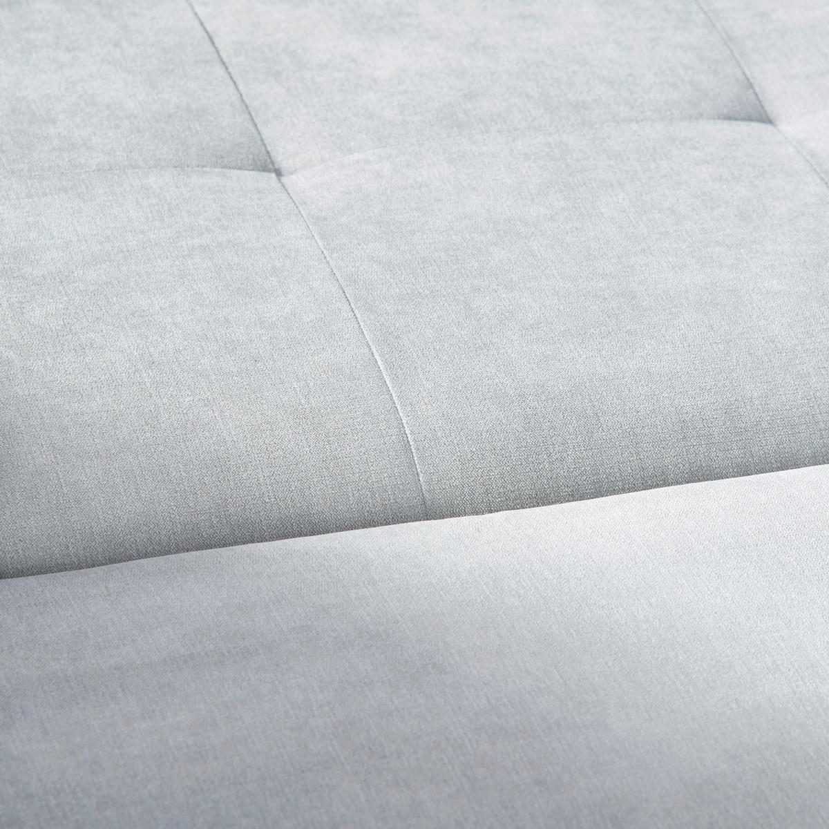 ECKSOFA in Flachgewebe Grau, Dunkelgrau  - Dunkelgrau/Grau, Design, Kunststoff/Textil (175/271cm) - MID.YOU