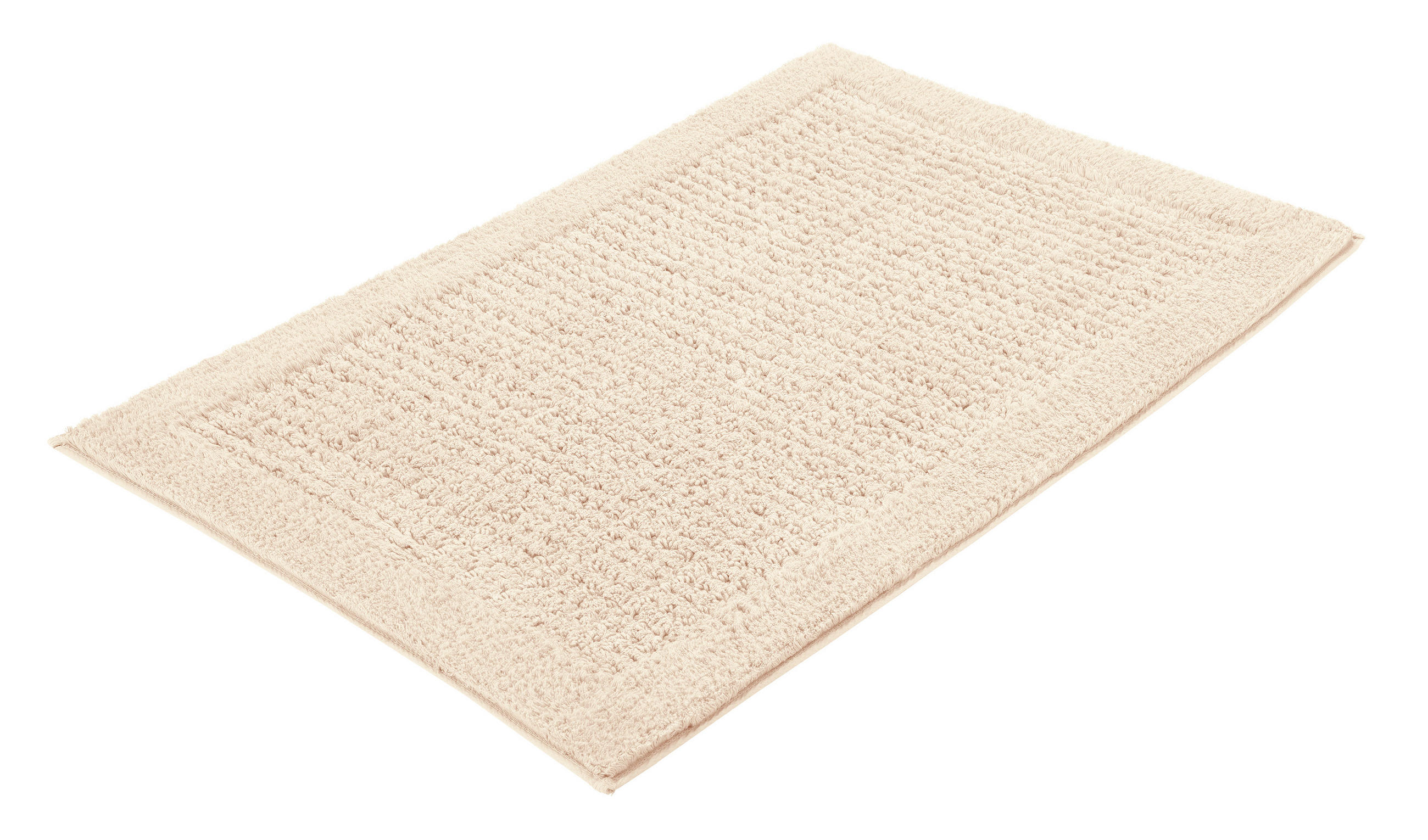 BADTEPPICH Beige 60/90 cm  - Beige, Basics, Kunststoff/Textil (60/90cm) - Kleine Wolke