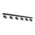 STRAHLER Rocket Black 116/6/12,5 cm  - Schwarz, Basics, Metall (116/6/12,5cm) - Novel