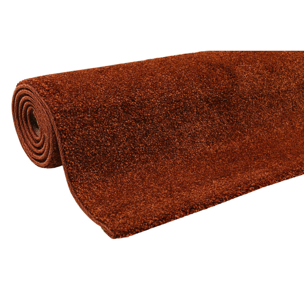 Thumbnail - Esprit Webteppich Californina, Terracotta, Textil, Uni, rechteckig, 133x200 cm, Textiles Vertrauen - Oeko-Tex®, Hohenste...