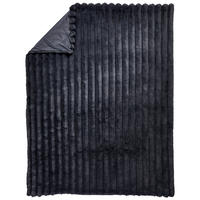 FELLDECKE 150/200 cm  - Anthrazit, Textil (150/200cm) - Novel