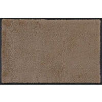 LÄUFER 75/190 cm Taupe Taupe  - Taupe, KONVENTIONELL, Kunststoff (75/190cm) - wash+dry