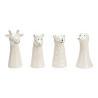 VASE 12 cm  - Weiß, Basics (7/12/5cm)