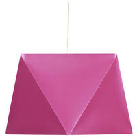 HÄNGELEUCHTE Hexagen 42/42/110 cm   - Pink, Basics, Kunststoff/Metall (42/42/110cm)