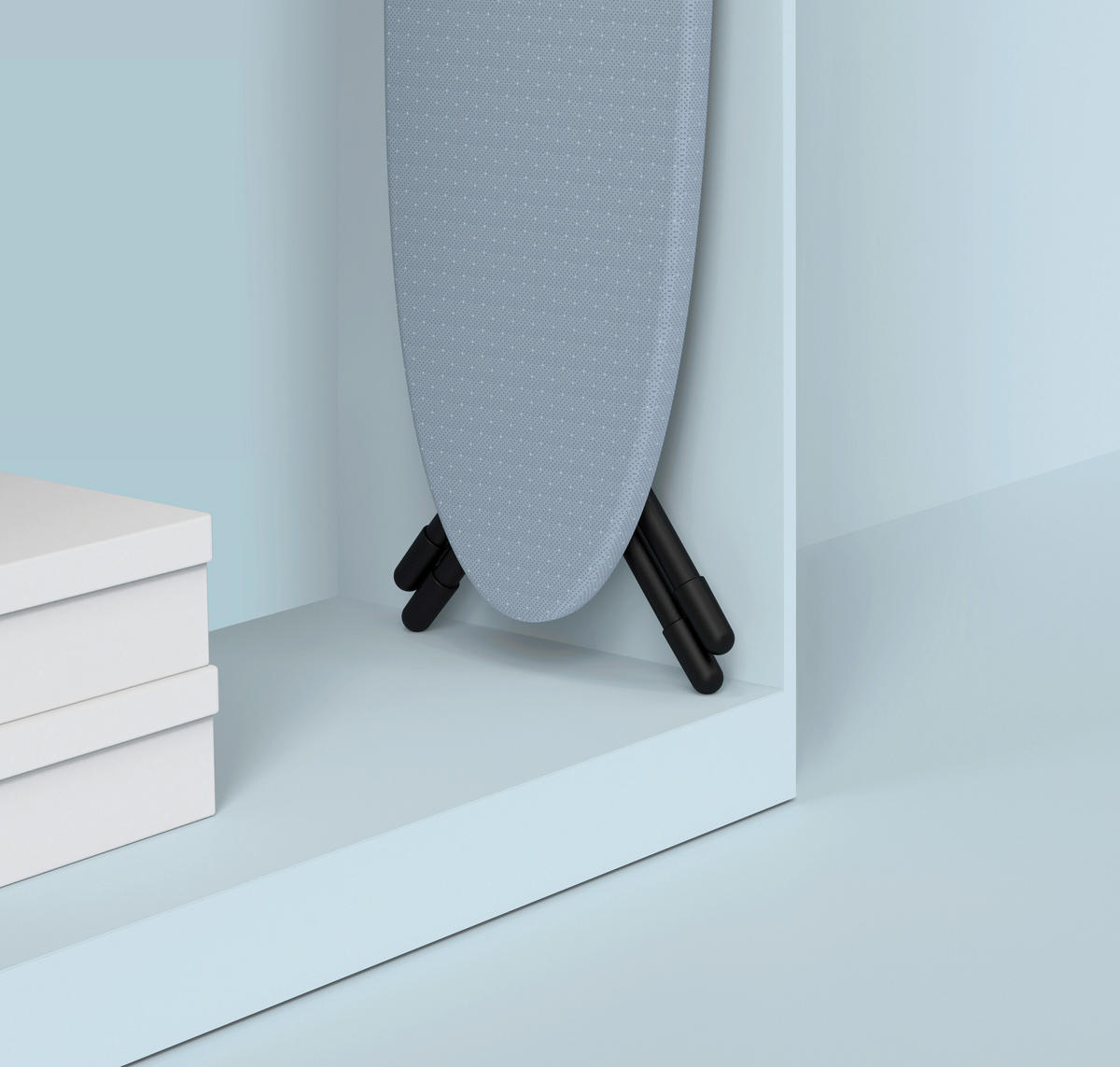 LIKALNA DESKA - siva, Basics, tekstil (38/130/8,5cm) - Joseph Joseph