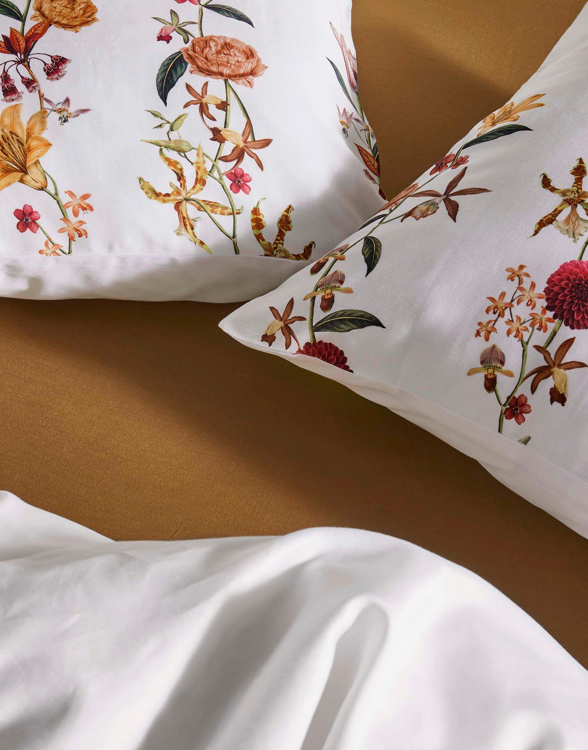 BETTWÄSCHE FEDA Satin  - Weiß, Basics, Textil (135/200cm) - Essenza