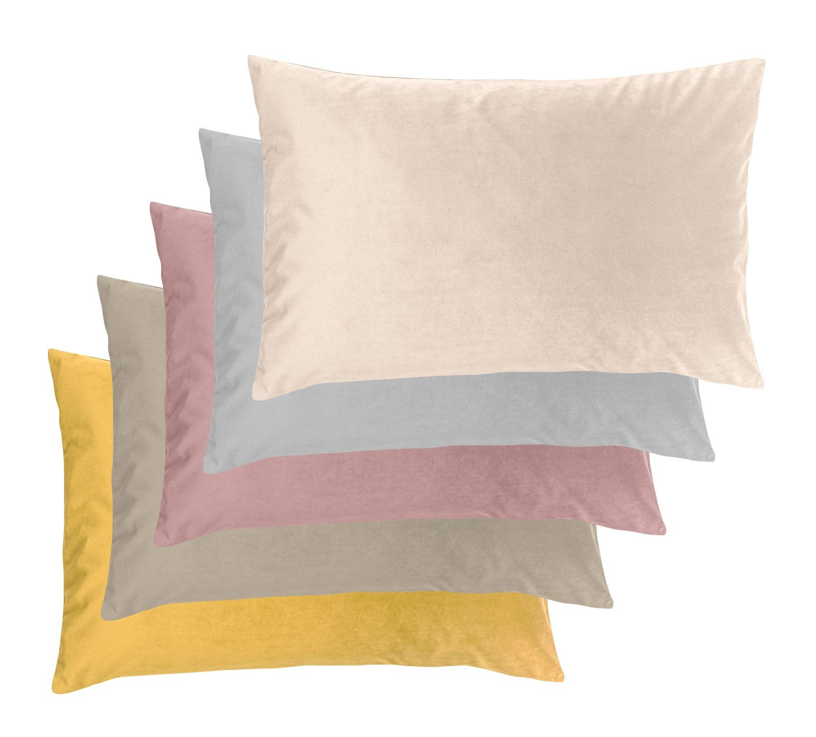 DÍSZPÁRNAHUZAT 40/60 cm  - sárga, Basics, textil (40/60cm) - Novel