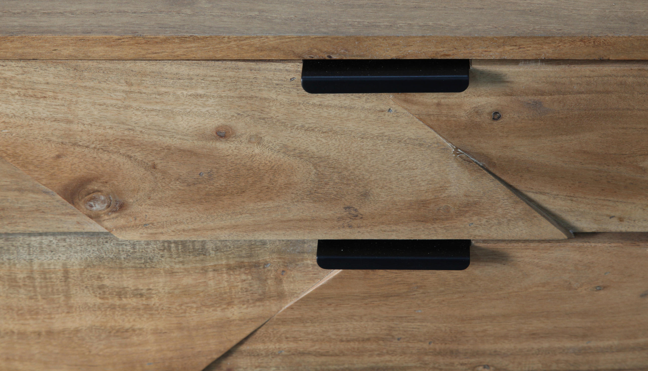 SOFFBORD i trä, metall 118/70/45 cm  - svart/akaciefärgad, Trend, metall/trä (118/70/45cm) - Ambia Home