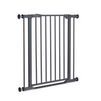 TREPPENSCHUTZGITTER Clear Step 2 75 - 80/77 cm  - Dunkelgrau, Basics, Kunststoff/Metall (75 - 80/77cm) - Hauck