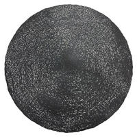 TISCHSET Kunststoff Schwarz 38 cm  - Schwarz, Basics, Kunststoff (38cm)