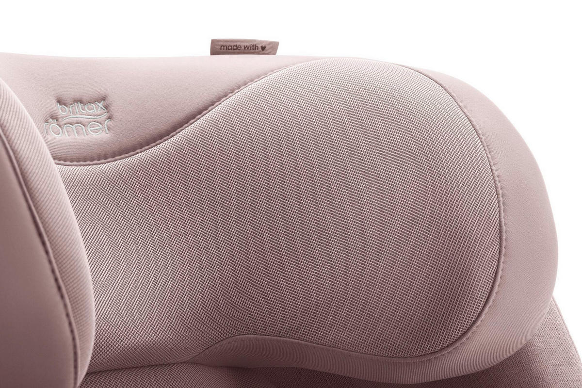 KINDERAUTOSITZ SAFEFIX Dusty Rose   - Altrosa, Basics, Kunststoff/Textil (44/69-83/48cm) - Britax Römer