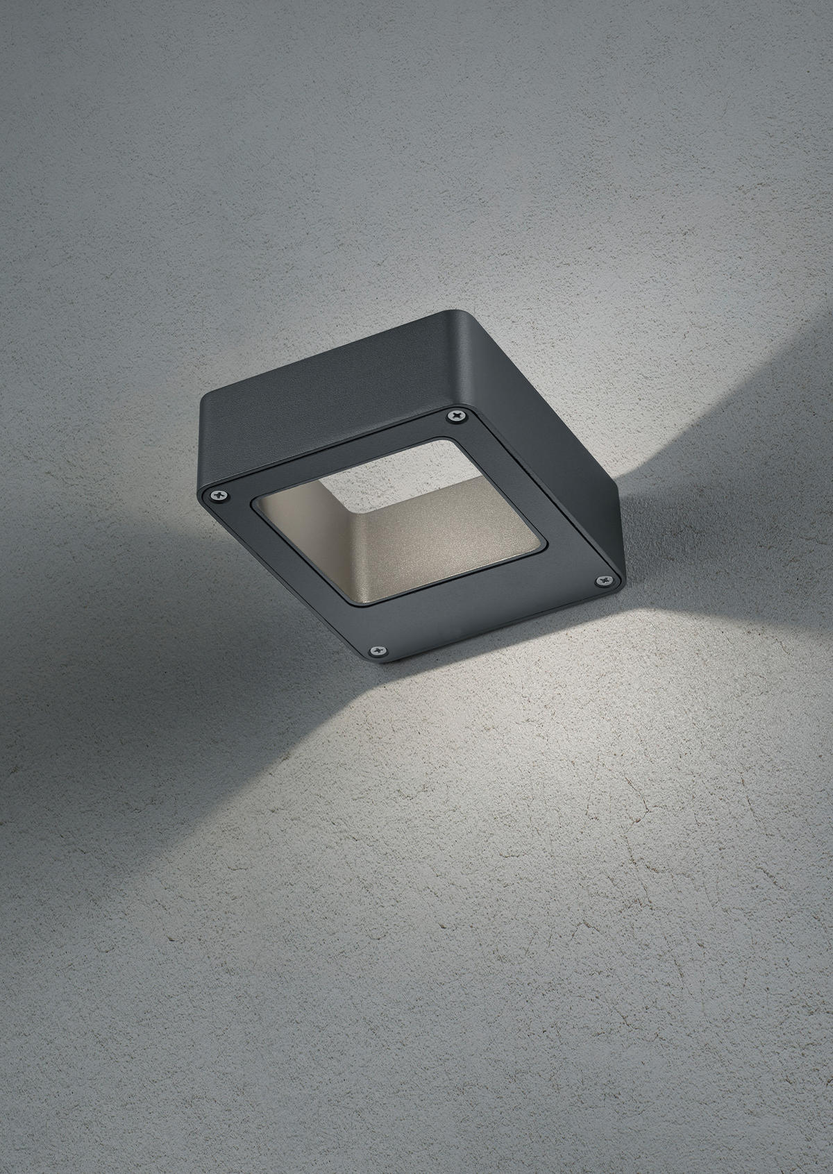 AUßENWANDLEUCHTE 12,0/4,5 cm   - Anthrazit, Basics, Metall (12,0/4,5cm) - Trio Leuchten
