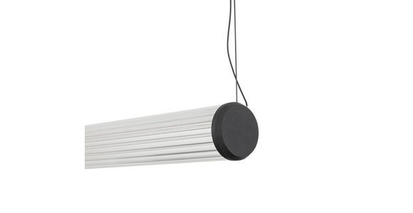 LED-HÄNGELEUCHTE Kaleido 103/10/164 cm - Transparent/Schwarz, Design, Glas/Metall (103/10/164cm) - Dieter Knoll