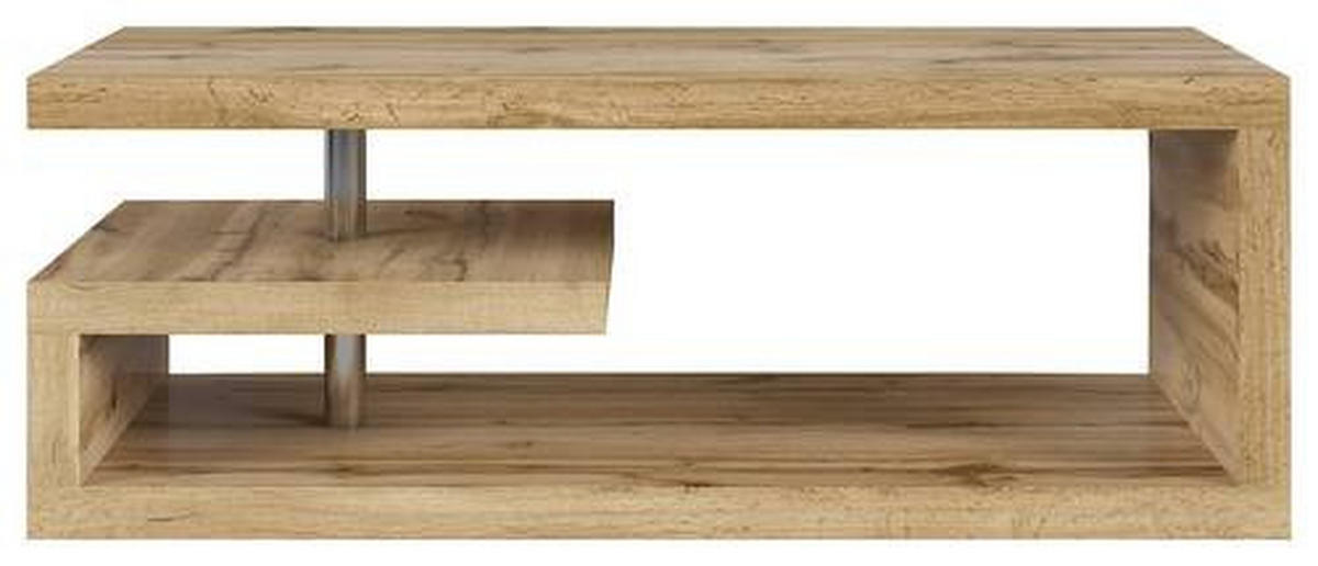 COUCHTISCH 120/60/45 cm rechteckig Eiche Wotan  - Eiche Wotan, Design, Holzwerkstoff (120/60/45cm)