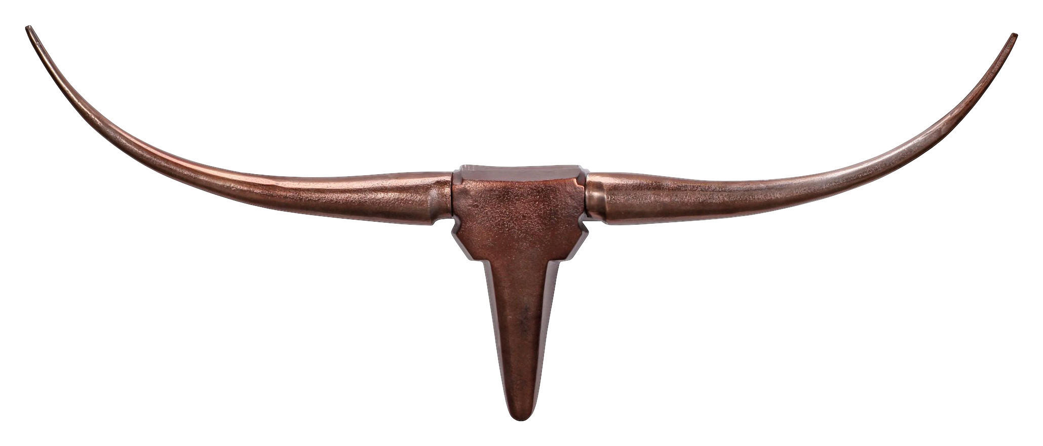 WANDDEKO Metall  - Bronzefarben, MODERN, Metall (100/40/6cm) - MID.YOU