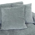 ECKSOFA in Flachgewebe Grau  - Schwarz/Grau, KONVENTIONELL, Holz/Textil (280/190cm) - Carryhome