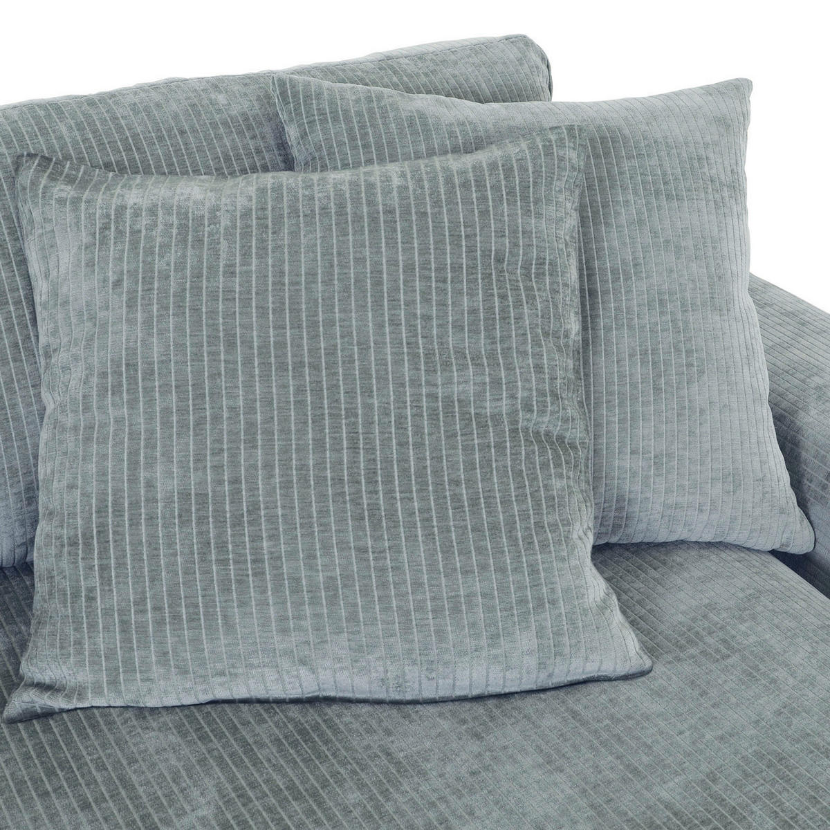HÖRNSOFFA i flatväv grå  - svart/grå, Klassisk, trä/textil (280/190cm) - Carryhome