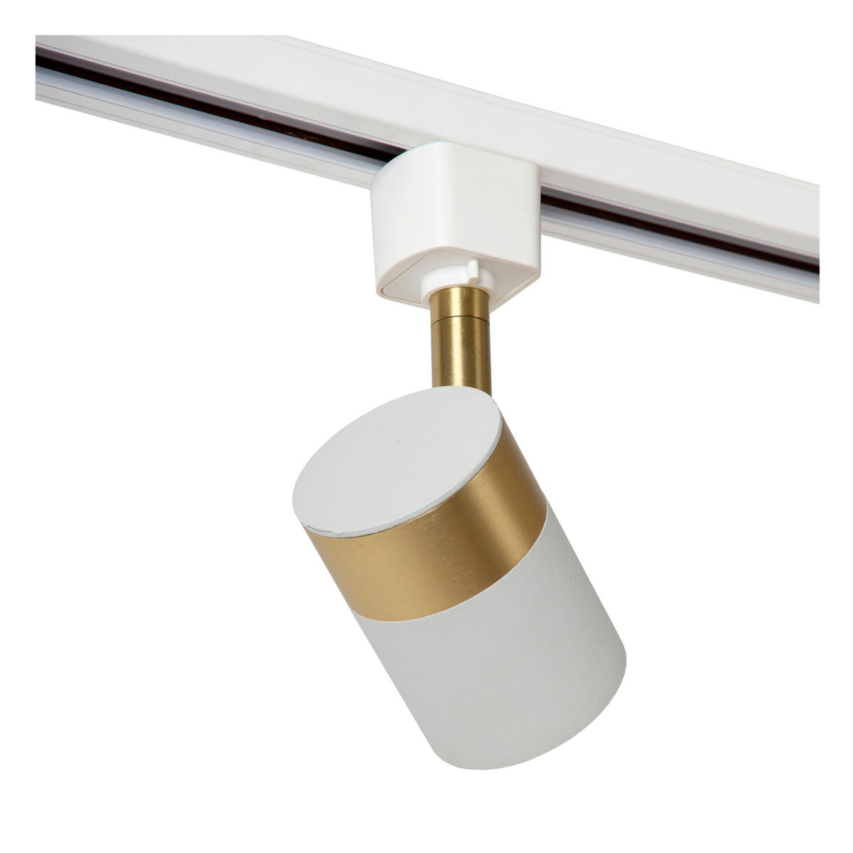 SCHIENENSYSTEM Track 5.6/5.6/12.5 cm   - Weiß, Basics, Metall (5.6/5.6/12.5cm) - Lucide
