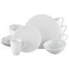 KOMBISERVICE Sofia 16-teilig  - Weiß, Design, Keramik - Creatable