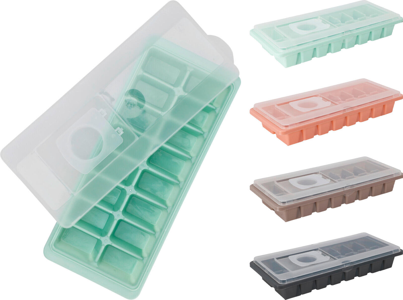 FORMA NA ĽAD - viacfarebná, Basics, plast (4.5/26.5/10.5cm)