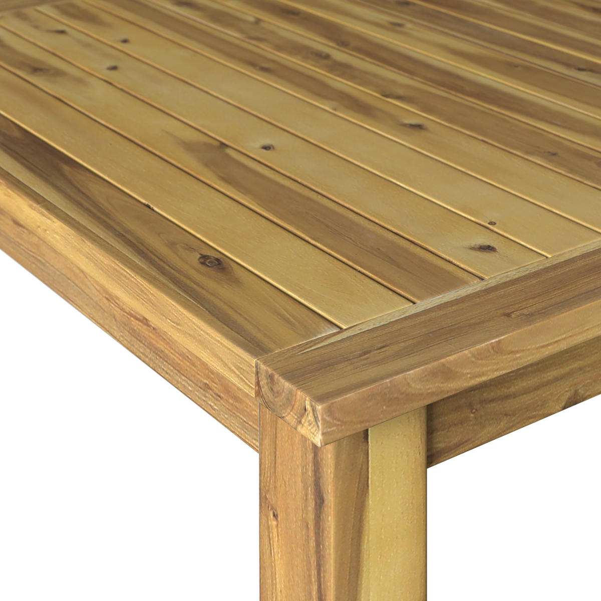 GARTENTISCH 180/100/76 cm  - Akaziefarben, Basics, Holz (180/100/76cm) - Ambia Garden