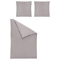 POSTEĽNÁ BIELIZEŇ, biber, taupe, 155/220 cm - taupe, Konventionell, textil (155/220cm)