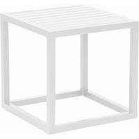 GARTENBEISTELLTISCH 40/40/40 cm Metall  - Weiß, Basics, Metall (40/40/40cm) - Stern