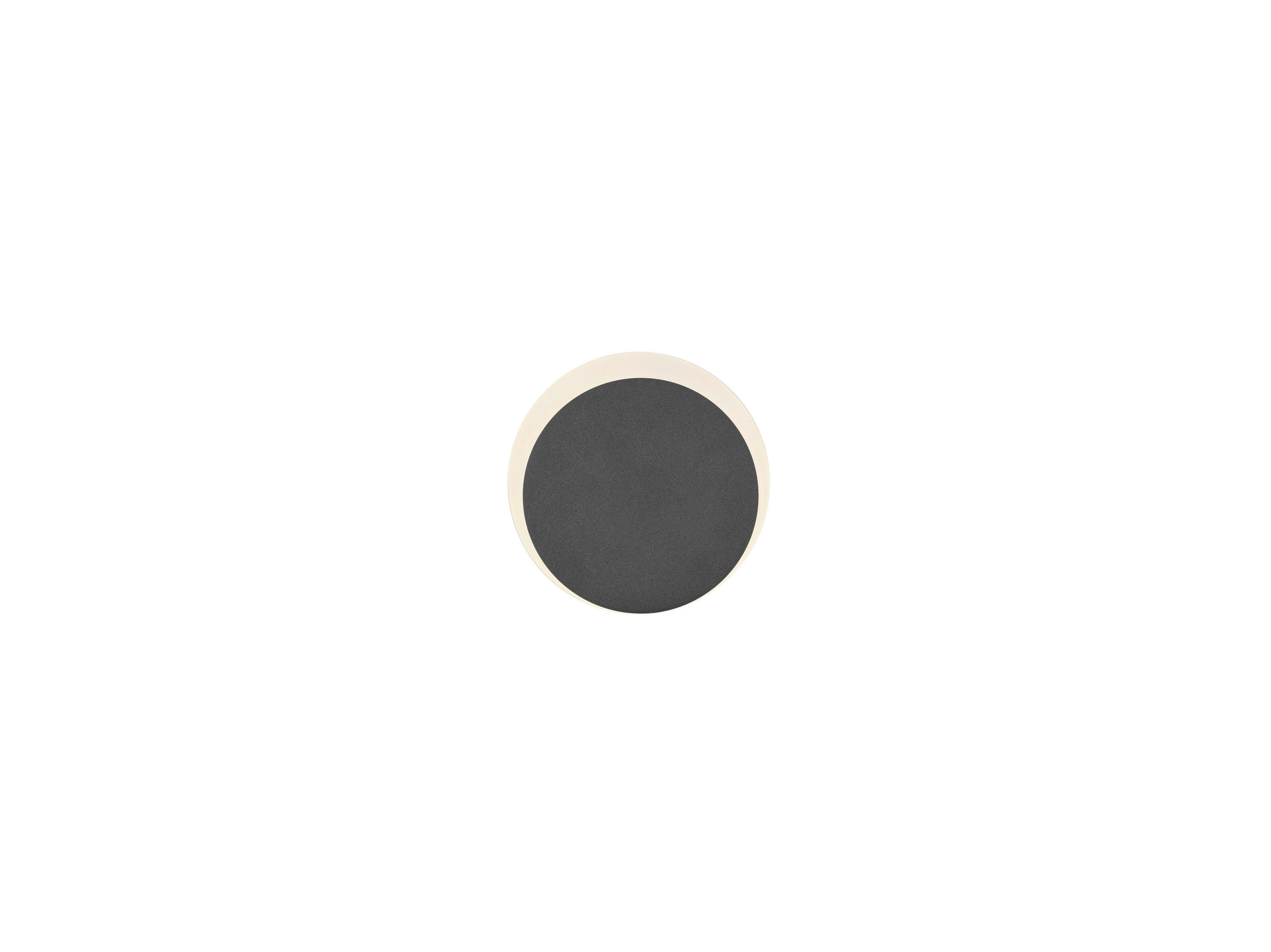 LED-WANDLEUCHTE 15 cm  - Schwarz, Basics, Metall (15cm) - Hell