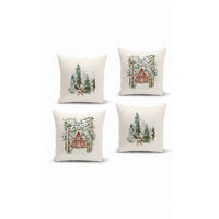KISSENBEZUG-SET 43/43 cm  - Multicolor, Basics, Textil (43/43cm) - X-Mas