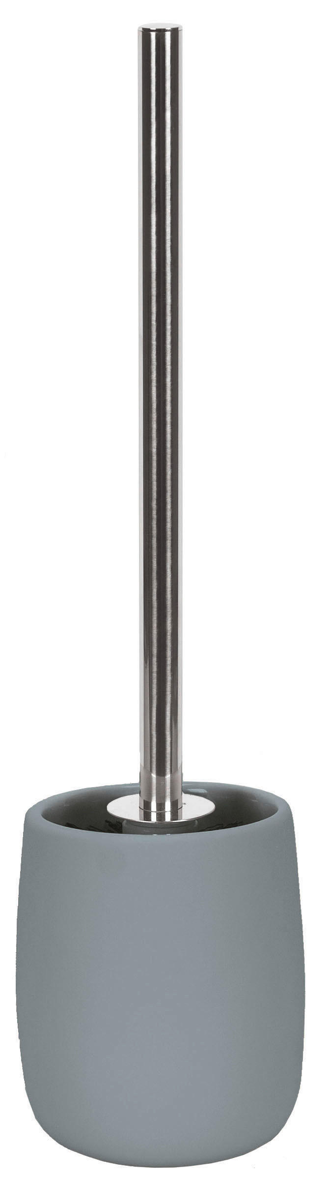 WC-BÜRSTENGARNITUR - Chromfarben/Grau, Basics, Kunststoff/Metall (10,3/41,5cm) - Kleine Wolke