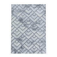 VÄVD MATTA 160/230 cm Naxos 3813 silber  - silver, Design, textil (160/230cm)