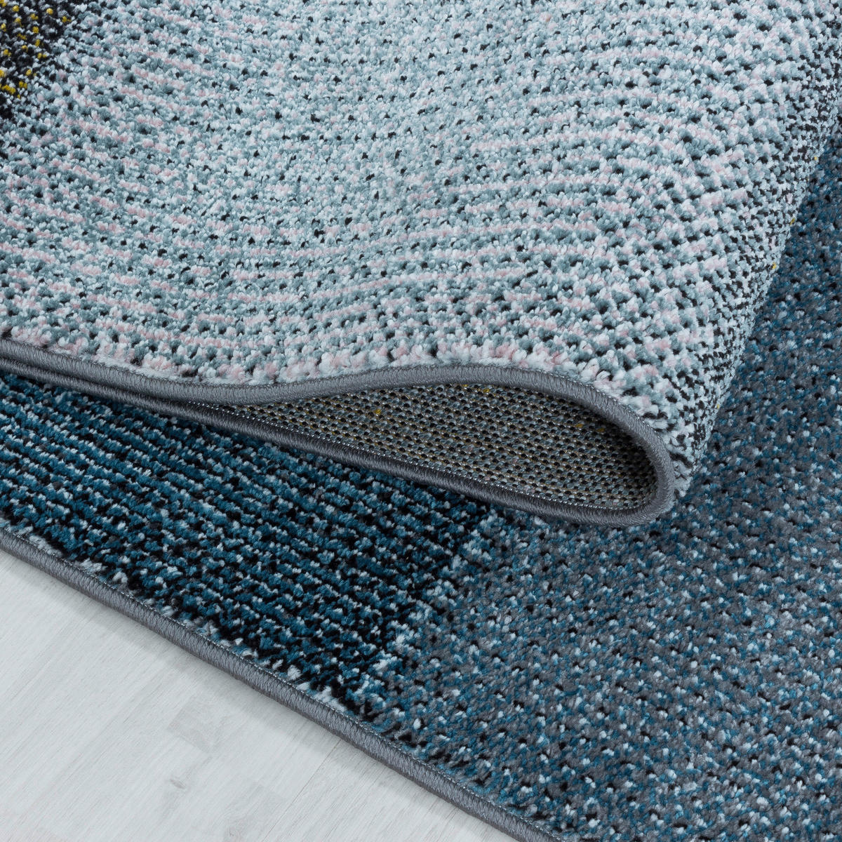 WEBTEPPICH 140/200 cm Ottawa 42020 blau Blau  - Blau, Design, Textil (140/200cm)