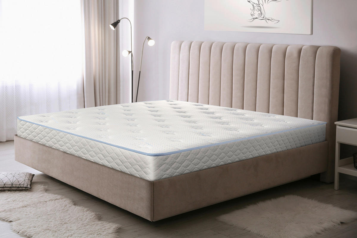 SALTEA  - alb, Basics, textil (90/200cm)
