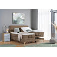 BOXSPRINGBETT 160/200 cm  in Braun  - Eichefarben/Braun, KONVENTIONELL, Holz/Textil (160/200cm) - Voleo