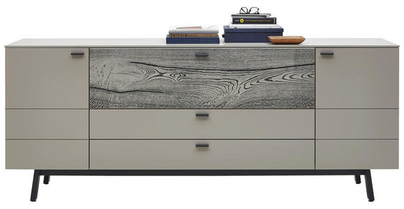 SIDEBOARD 227,5/91,2/49,2 cm - Fango/Eichefarben, Design, Holz/Holzwerkstoff (227,5/91,2/49,2cm) - Dieter Knoll