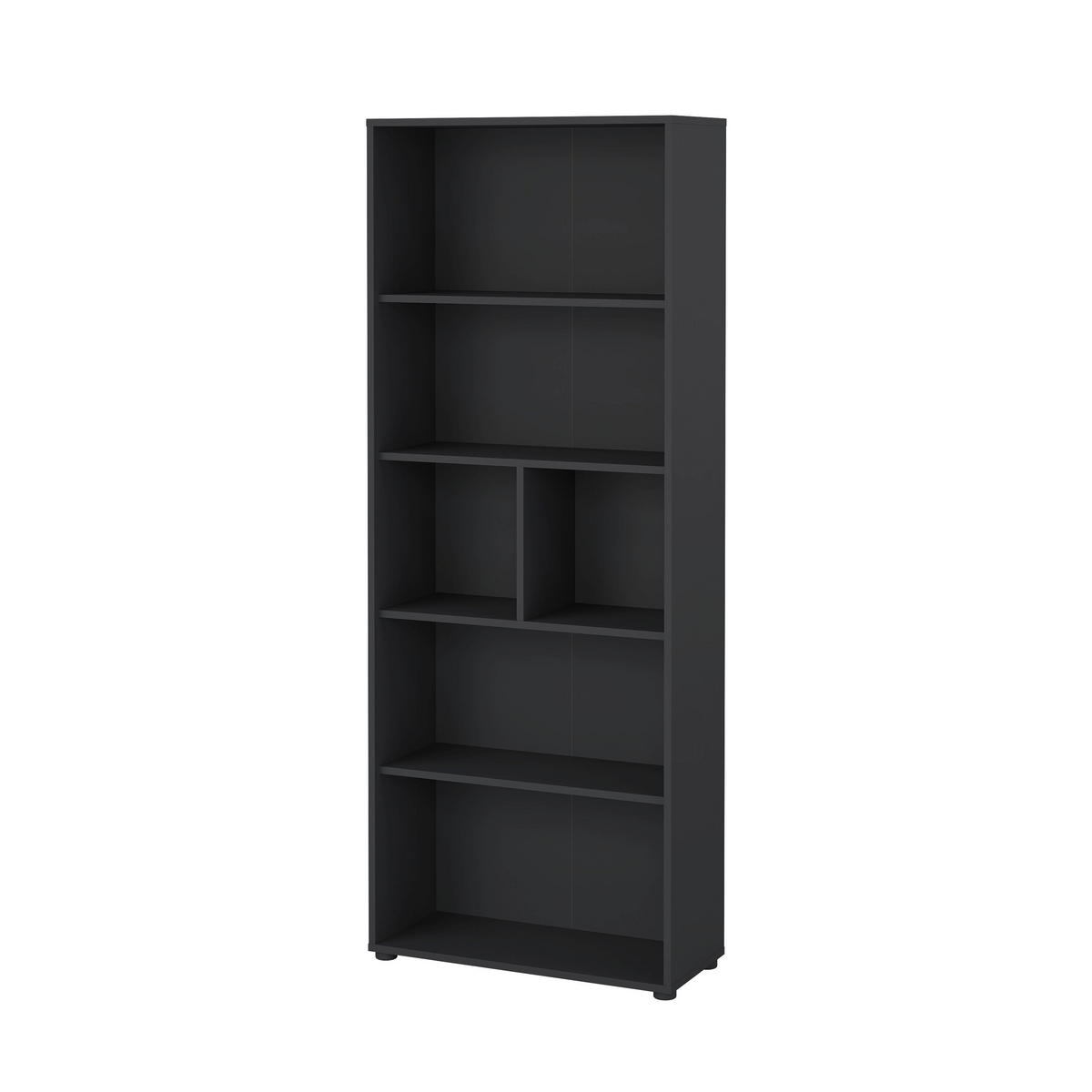 REGAL Grau  - Grau, MODERN, Holzwerkstoff (79,6/204,7/34,3cm) - MID.YOU