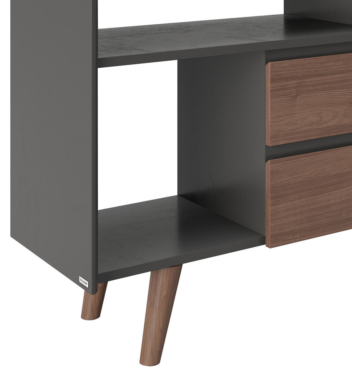REGAL  - Walnussfarben, KONVENTIONELL, Holz/Holzwerkstoff (110/97,4/38cm) - Playboy