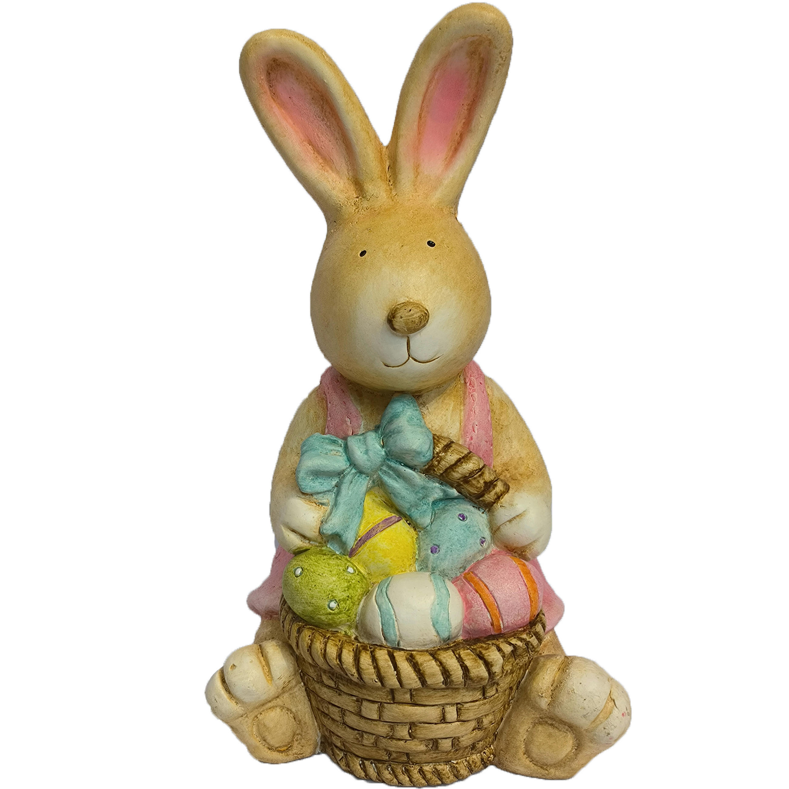 DEKOHASE - Blau/Gelb, LIFESTYLE, Stein (20/35/19cm)