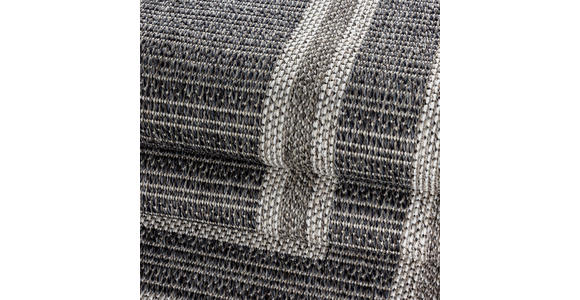 FLACHWEBETEPPICH 80/150 cm Aruba  - Grau, Design, Textil (80/150cm) - Novel
