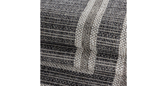 FLACHWEBETEPPICH 60/100 cm Aruba  - Grau, Design, Textil (60/100cm) - Novel