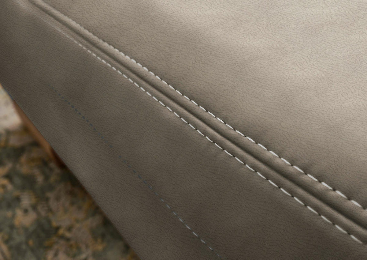 WOHNLANDSCHAFT in Mikrofaser Naturfarben  - Wildeiche/Beige, Konventionell, Holz/Textil (185/343/243cm) - Voleo