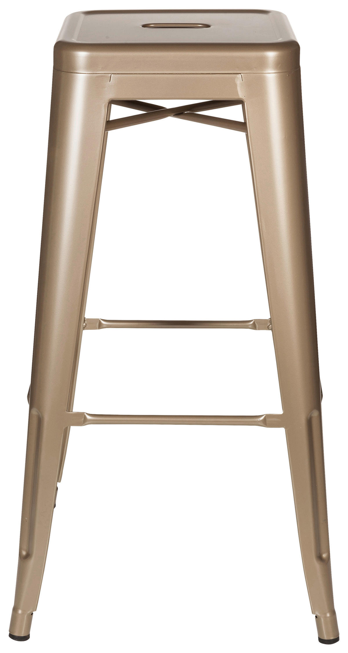 BARHOCKER in Champagner  - Champagner, Basics, Metall (44/77/44cm) - MID.YOU