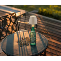 PORTABEL LAMPA VANNIE 10,6/13 cm   - sandfärgad, Trend, metall/plast (10,6/13cm) - Globo